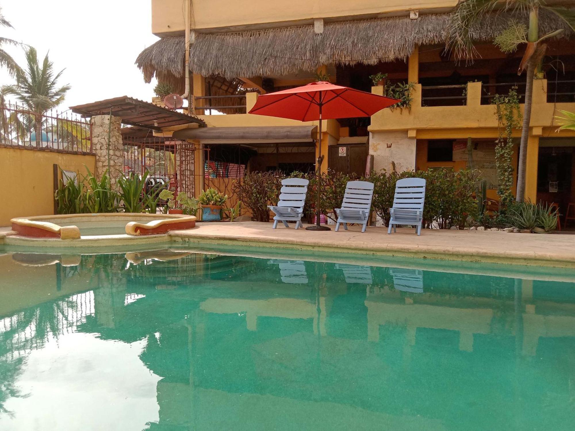 Hotel Papaya Surf Puerto Escondido  Eksteriør billede