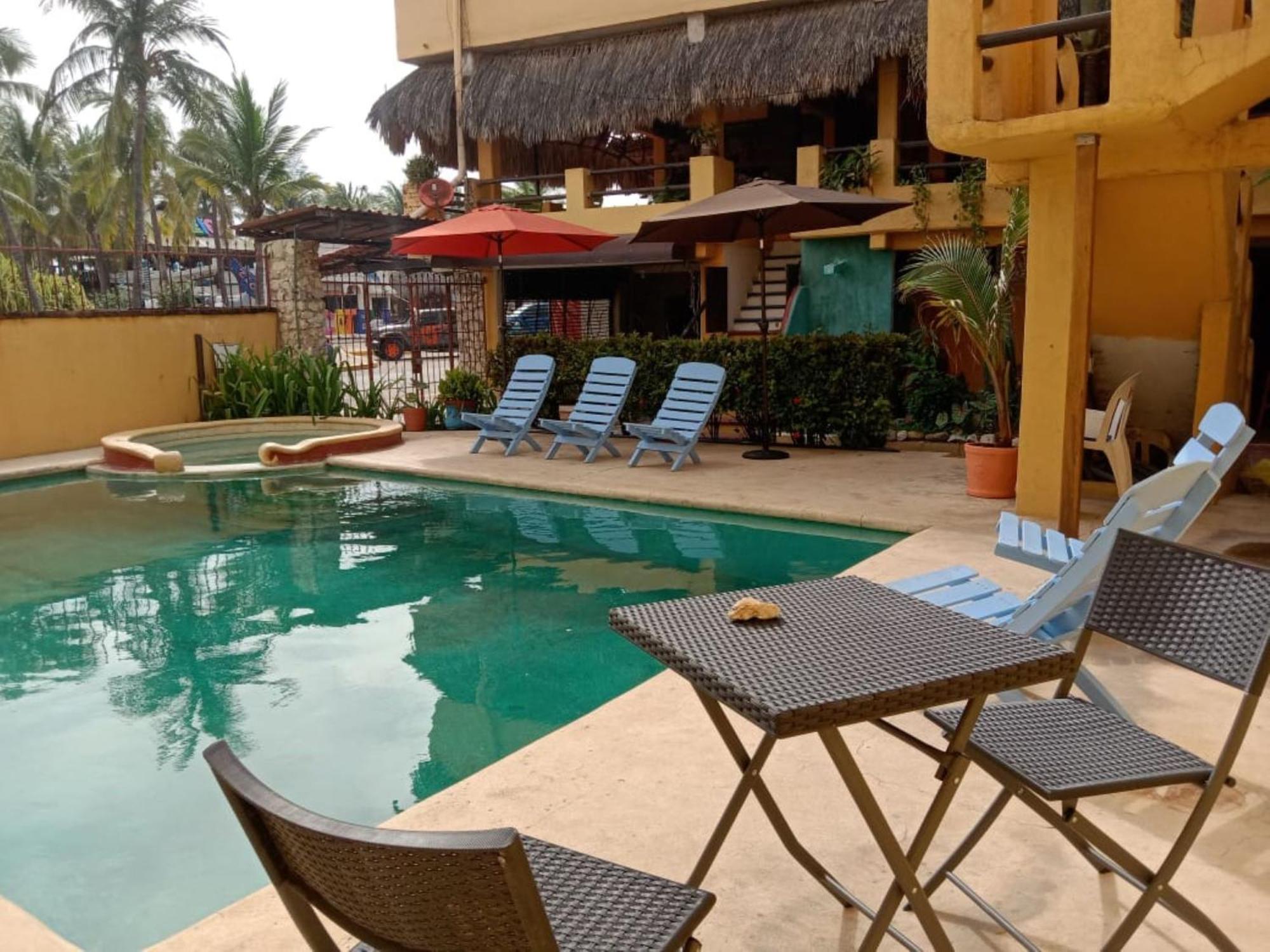 Hotel Papaya Surf Puerto Escondido  Eksteriør billede
