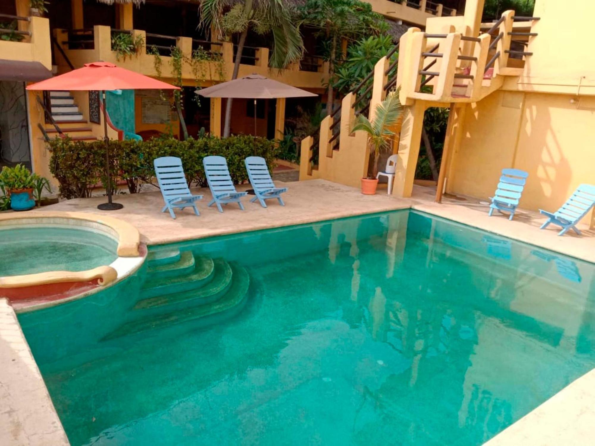 Hotel Papaya Surf Puerto Escondido  Eksteriør billede